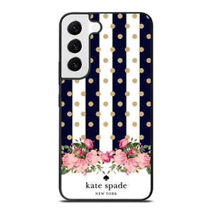 KATE SPADE NEW YORK POLKADOTS FLORAL Samsung Galaxy S22 Case Cover