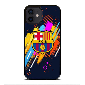 FC BARCELONA ART LOGO iPhone 12 Mini Case Cover