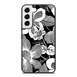 VERA BRADLEY WHITE BLOOMS Samsung Galaxy S22 Case Cover