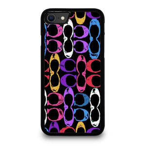 COACH NEW YORK ART LOGO iPhone SE 2020 Case Cover