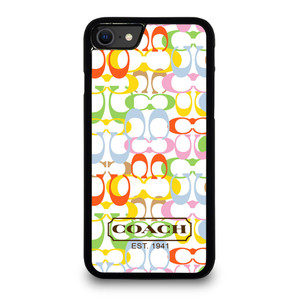 COACH NEW YORK COLORFUL iPhone SE 2020 Case Cover