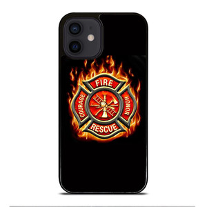 FIREFIGHTER FIREMAN LOGO iPhone 12 Mini Case Cover