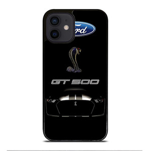 FORD MUSTANG GT BLACK iPhone 12 Mini Case Cover FORD MUSTANG GT BLACK iPhone 12 Mini Case Cover