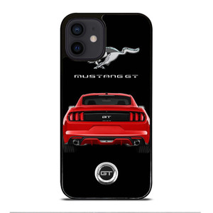 FORD MUSTANG GT RED CAR iPhone 12 Mini Case Cover FORD MUSTANG GT RED CAR iPhone 12 Mini Case Cover