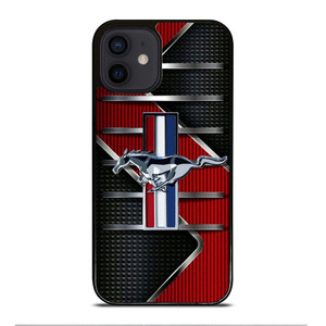 FORD MUSTANG METAL LOGO iPhone 12 Mini Case Cover