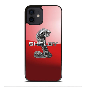 FORD MUSTANG SHELBY COBRA RED LOGO iPhone 12 Mini Case Cover FORD MUSTANG SHELBY COBRA RED LOGO iPhone 12 Mini Case Cover
