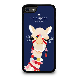 KATE SPADE CAMEL APPLIQUE iPhone SE 2020 Case Cover