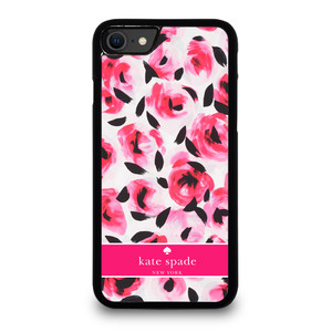 KATE SPADE NEW YORK PINK ROSE iPhone SE 2020 Case Cover