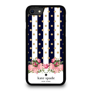 KATE SPADE NEW YORK POLKADOTS FLORAL iPhone SE 2020 Case Cover