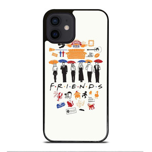 FRIENDS TV SHOW CLIP ART iPhone 12 Mini Case Cover