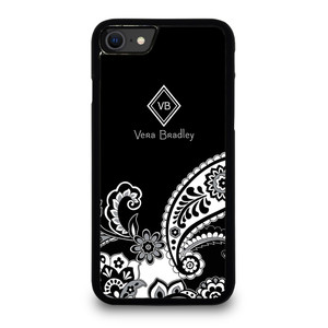 VERA BRADLEY BLACK AND WHITE iPhone SE 2020 Case Cover