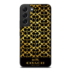 COACH NEW YORK GOLD Samsung Galaxy S22 Plus Case Cover