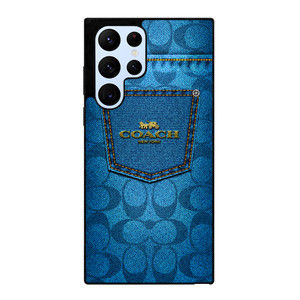 COACH JEANS Samsung Galaxy S22 Ultra Case Cover COACH JEANS Samsung Galaxy S22 Ultra Case Cover