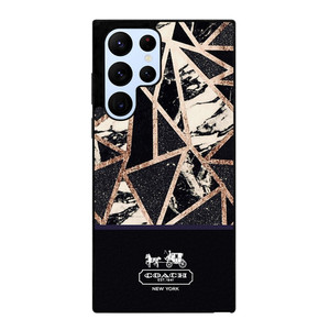 COACH NEW YORK GOLD BLACK TEXTURE Samsung Galaxy S22 Ultra Case Cover COACH NEW YORK GOLD BLACK TEXTURE Samsung Galaxy S22 Ultra Case Cover