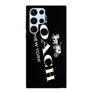 COACH NEW YORK LOGO 3 Samsung Galaxy S22 Ultra Case Cover
