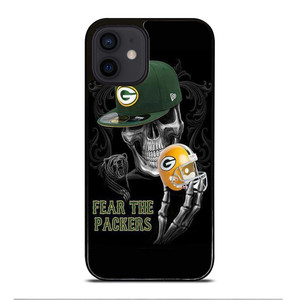 GREEN BAY PACKERS SKULL iPhone 12 Mini Case Cover