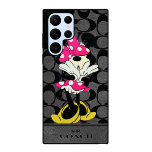 COACH NEW YORK MINNIE MOUSE Samsung Galaxy S22 Ultra Case Cover