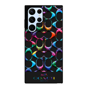 COACH NEW YORK RAINBOW 2 Samsung Galaxy S22 Ultra Case Cover COACH NEW YORK RAINBOW 2 Samsung Galaxy S22 Ultra Case Cover