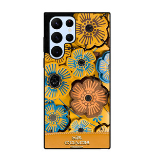 COACH NEW YORK ROSE TEA Samsung Galaxy S22 Ultra Case Cover COACH NEW YORK ROSE TEA Samsung Galaxy S22 Ultra Case Cover