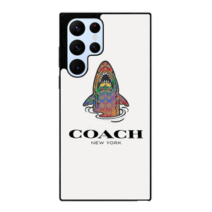 COACH NEW YORK SHARK Samsung Galaxy S22 Ultra Case Cover COACH NEW YORK SHARK Samsung Galaxy S22 Ultra Case Cover