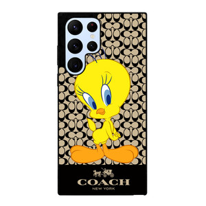 COACH NEW YORK TWEETY BIRD Samsung Galaxy S22 Ultra Case Cover COACH NEW YORK TWEETY BIRD Samsung Galaxy S22 Ultra Case Cover