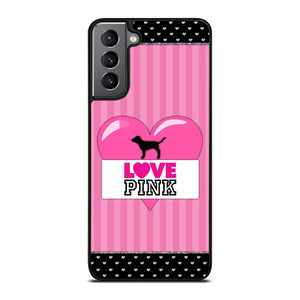 VICTORIA'S SECRET PINK LOVE Samsung Galaxy S21 Plus Case Cover