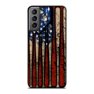 USA FLAG AMERICAN BASEBALL Samsung Galaxy S21 Plus Case Cover USA FLAG AMERICAN BASEBALL Samsung Galaxy S21 Plus Case Cover