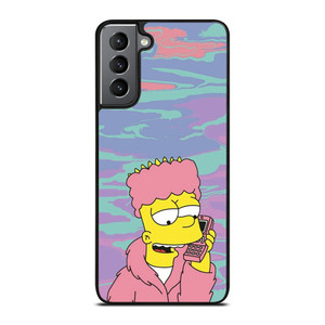 TIE DYE PATTERN BART SIMPSON Samsung Galaxy S21 Plus Case Cover TIE DYE PATTERN BART SIMPSON Samsung Galaxy S21 Plus Case Cover