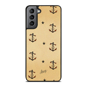 SAILOR JERRY ANCHOR PATTERN Samsung Galaxy S21 Plus Case Cover SAILOR JERRY ANCHOR PATTERN Samsung Galaxy S21 Plus Case Cover