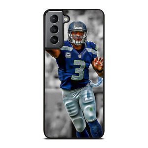 RUSSELL WILSON SEATTLE SEAHAWK Samsung Galaxy S21 Plus Case Cover RUSSELL WILSON SEATTLE SEAHAWK Samsung Galaxy S21 Plus Case Cover