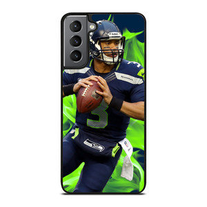RUSSELL WILSON SEATTLE SEAHAWK NFL Samsung Galaxy S21 Plus Case Cover