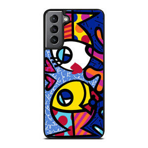 ROMERO BRITTO FISH LOVE Samsung Galaxy S21 Plus Case Cover