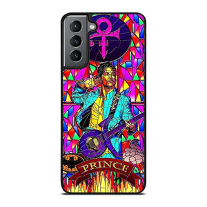 PRINCE PURPLE RAIN MOZAIK Samsung Galaxy S21 Plus Case Cover PRINCE PURPLE RAIN MOZAIK Samsung Galaxy S21 Plus Case Cover