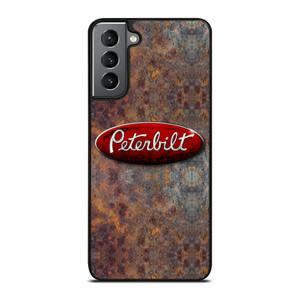 PETERBILT TRUCK RUSTY METAL LOGO Samsung Galaxy S21 Plus Case Cover