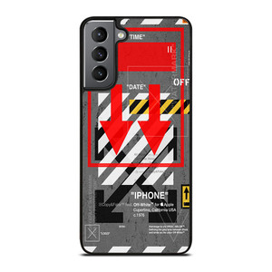 OFF WHITE ARROW DOWN Samsung Galaxy S21 Plus Case Cover
