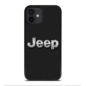 JEEP LOGO CARBON iPhone 12 Mini Case Cover