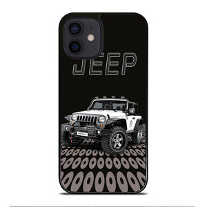 JEEP WHITE CAR iPhone 12 Mini Case Cover JEEP WHITE CAR iPhone 12 Mini Case Cover
