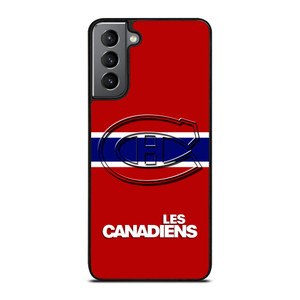 MONTREAL LES CANADIENS STRIPED LOGO Samsung Galaxy S21 Plus Case Cover