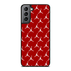 MICHAEL JORDAN SYMBOL RED PATTERN Samsung Galaxy S21 Plus Case Cover