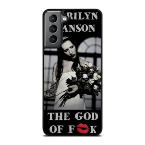 MARILYN MANSON THE GOD OF FUCK Samsung Galaxy S21 Plus Case Cover