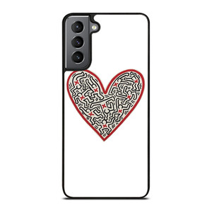 LOVE KEITH HARING Samsung Galaxy S21 Plus Case Cover