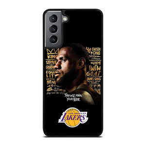 LEBRON JAMES QUOTE LA LAKERS Samsung Galaxy S21 Plus Case Cover
