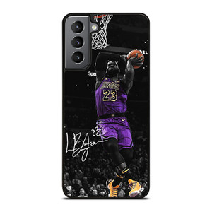LEBRON JAMES DUNK LA LAKERS Samsung Galaxy S21 Plus Case Cover