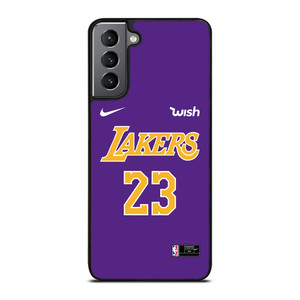 LA LAKERS LEBRON JAMES JERSEY Samsung Galaxy S21 Plus Case Cover LA LAKERS LEBRON JAMES JERSEY Samsung Galaxy S21 Plus Case Cover