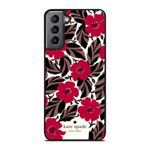 KATE SPADE FLOWER RED Samsung Galaxy S21 Plus Case Cover KATE SPADE FLOWER RED Samsung Galaxy S21 Plus Case Cover