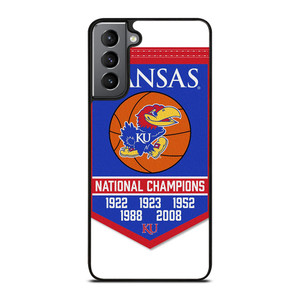 KANSAS JAYHAWKS UNIVERSITY BASKETBALL Samsung Galaxy S21 Plus Case Cover