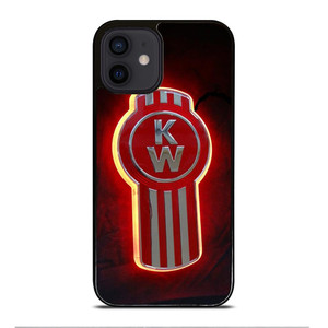 KENWORTH TRUCK GLOW LOGO iPhone 12 Mini Case Cover KENWORTH TRUCK GLOW LOGO iPhone 12 Mini Case Cover