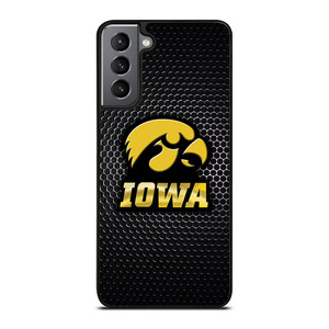IOWA HAWKEYES METAL LOGO Samsung Galaxy S21 Plus Case Cover