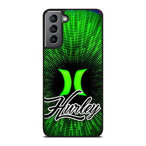 HURLEY LOGO GREEN Samsung Galaxy S21 Plus Case Cover HURLEY LOGO GREEN Samsung Galaxy S21 Plus Case Cover