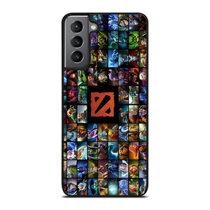 HEROES DOTA 2 COLLAGE Samsung Galaxy S21 Plus Case Cover HEROES DOTA 2 COLLAGE Samsung Galaxy S21 Plus Case Cover